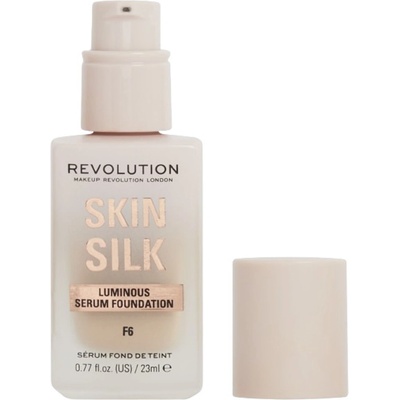 Makeup Revolution Фон дьо тен-серум Skin Silk, F6, 23 ml