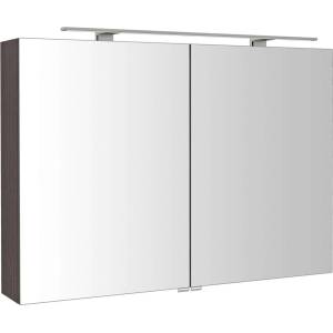 SAPHO Riwa - Огледален шкаф с LED осветление 101x70x17 см, бор в рустичен стил RIW100-0016 (RIW100-0016)
