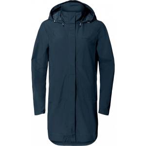 Vaude Дамско водоустойчиво яке Vaude Women's Mineo 2.5L Coat Waterproof jacket - Dark Sea - размер 42 (EU) (102-3488-0215)