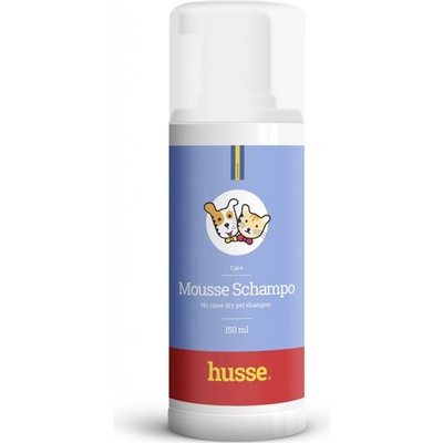 Husse Pěnový šampon Bezoplachový šampon s tea tree olejem 150 ml