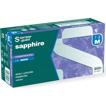 Sempermed Нитрилни ръкавици semperguard® sapphire | Без латекс (30000068)