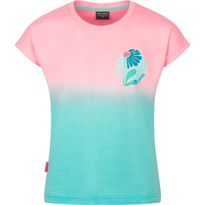 TROLLKIDS Детска тениска Trollkids Girl's Yttersand Beach T T-shirt - Peony Rose / Aqua - размер 98 (EU) (704-4650-0311)