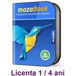 Moza Софтуер Mozabook School-lab, интерактивни уроци в реално време, лиценз 1 / 4 години (Moza-ED-mksclb4)