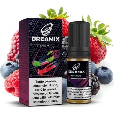 Dreamix Salt Berry Mix'S lesní směs 10 ml 20 mg