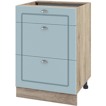 ИРИМ Долен кухненски шкаф Сити АРФ-Деним мат-06-57 60 см