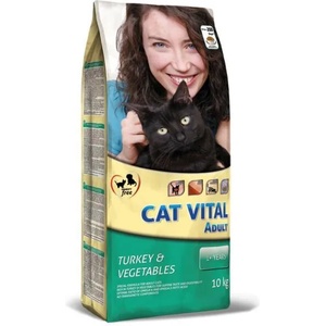 Cat Vital Adult turkey & vegetables 10 kg