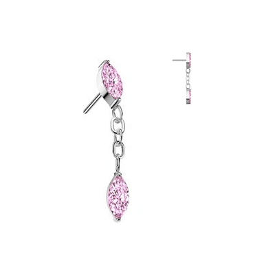 Šperky4U ozdobná část k PUSH IN piercingu titan TIT1538-P