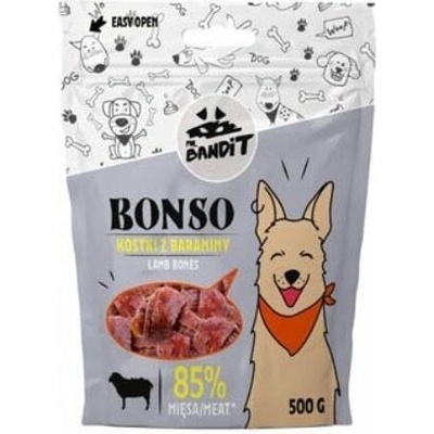 Mr.Bandiť pochúťka BONSO jahňacej kosti 500 g