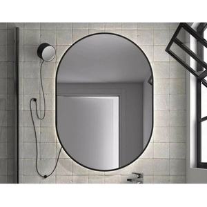 Gala Огледало с LED осветление Gala Moira 60x85 см черно (G3851902)