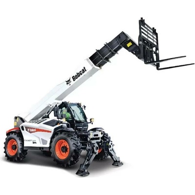 Bburago Construction Bobcat Teleskopický manipulátor s paletovými vidlemi + paleta 1:50