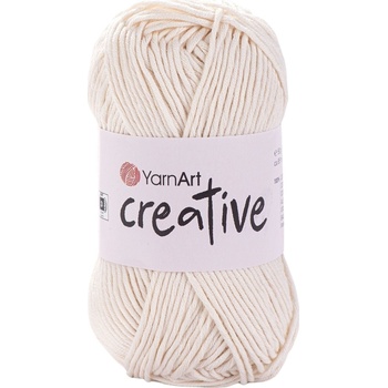 YARNART Creative 222 Light Beige Плетива прежда (Creative 222)