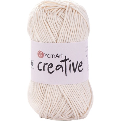 YARNART Creative 222 Light Beige Плетива прежда (Creative 222)