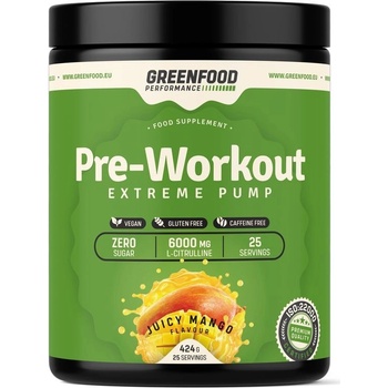 GreenFood Pre-Workout Extreme Pump 410 g