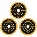 Pilové kotouče a pásy DeWALT DT10399 Sada pilových kotoučů 3ks, 190x30 mm, 24 zubů