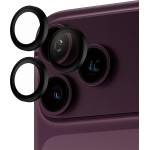 Panzer Стъклен протектор за камера PaznerGlass Hoops за iPhone 17 Pro / 17 Pro Max Camera Lens Protector, черен