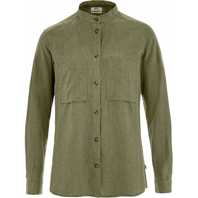Fjällräven Övik Hemp Shirt LS W Green