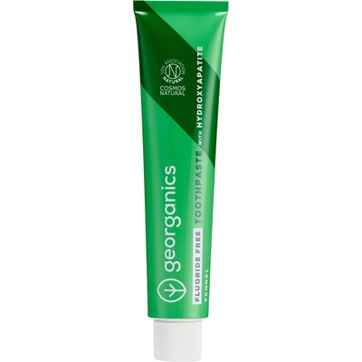 georganics Fluoride Free Toothpaste Fennel & Hydroxyapatite 75 ml