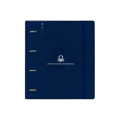 Benetton Папка с пръстени Benetton Damero Морско син 27 X 32 X 4 cm