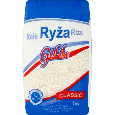 Gold Plus Classic rýže kulatozrnná 1 kg
