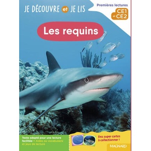 Je découvre et je lis CE1 et CE2 - Les requins (2026)