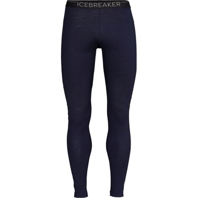 Icebreaker Men's Merino 200 Oasis Sonebula Leggings - midnight navy/snow/cb