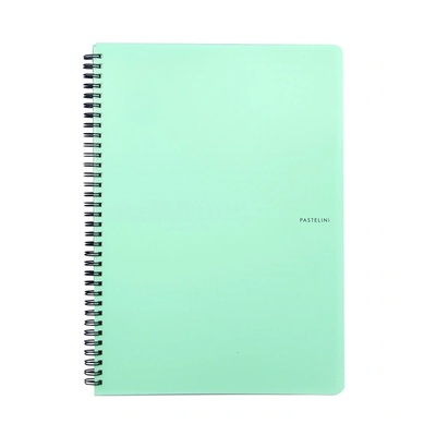 KARTON P+P Pastelini Green A5 60-листова тетрадка със спирала 8-073 (8-073)