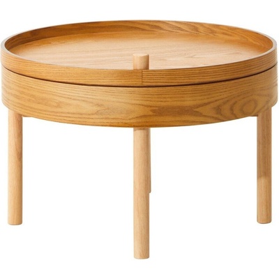 Premier Housewares Кръгла странична масичка от декор от бор ø 60 cm Viborg - Premier Housewares (2406562)