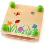 Bigjigs Toys - Детска дървена преса за цветя (34013)