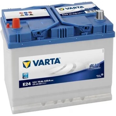 VARTA E24 Blue Dynamic 70Ah EN 630A left+ Asia (570 413 063)