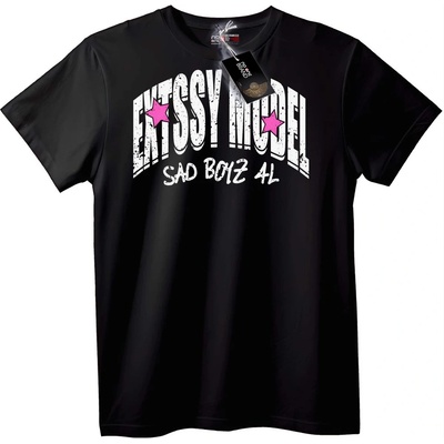 NOONEBRAND Тениска GATSSY MODEL SAD BOYZ 4L - S, White