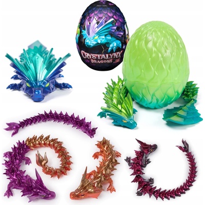 Spin Master Crystalynx Ohební draci ve vajíčku – Zboží Mobilmania
