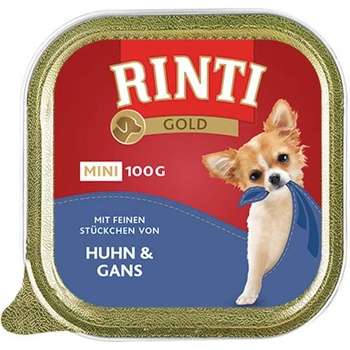 Finnern Rinti Gold Mini Kuřecí & husí maso 6 x 100 g