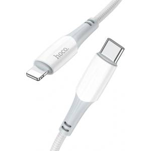 hoco. iPhone 14 Plus / 14 Pro Max / 14 Pro HOCO X70 кабел за данни Type-C - Lightning, 100cm, FEHÉR X70_LIGHTNING_W (X70_LIGHTNING_W)