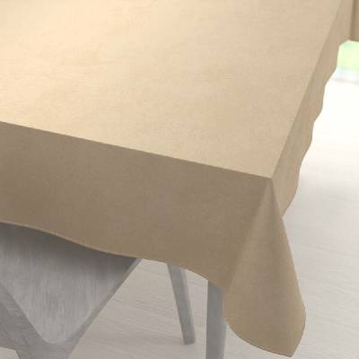 Biante Sametový obdélníkový ubrus Velvet Premium SVP-045 Kávově béžový 100x140 cm
