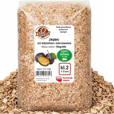 DYMPOL Štiepky SLIVKA 15 kg