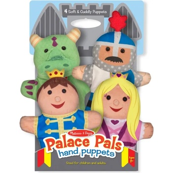 Image 1 of Melissa & Doug - Кукли за ръце за куклен театър - В двореца
