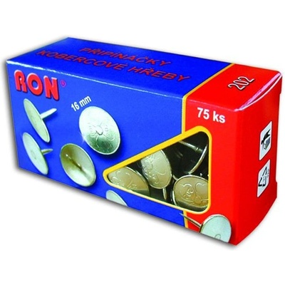 Pripínačky veľké 16mm 75ks
