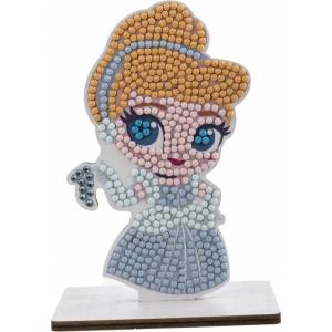 Craft Buddy Комплект за диамантена бродерия, Craft Buddy, Crystal Art Buddies, Пепеляшка, 7 части