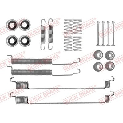 QUICK BRAKE Sada prísluženstva brzdovej čeľuste 1050843