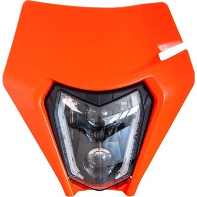 Rtech přední maska vč. LED světla KTM oranžová – Zbozi.Blesk.cz
