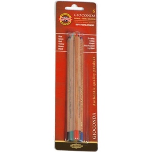 KOH-I-NOOR Gioconda Soft Комплект пастелни моливи 6 бр (8826006002BL)