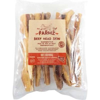 Duvo+ Farmz koža z hovädzej hlavy 20 cm 250 g