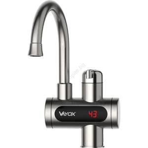 Vayox Проточен бойлер с led дисплей 3000w/230v ipx4 неръждаем (bx0051)