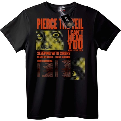 NOONEBRAND Тениска Pierce the Veil Турне 2025 - 2XL, Black