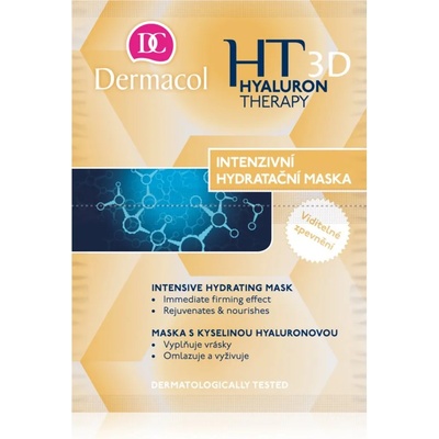 Dermacol Hyaluron Therapy 3D интензивна хидратираща маска с хиалуронова киселина 16 гр