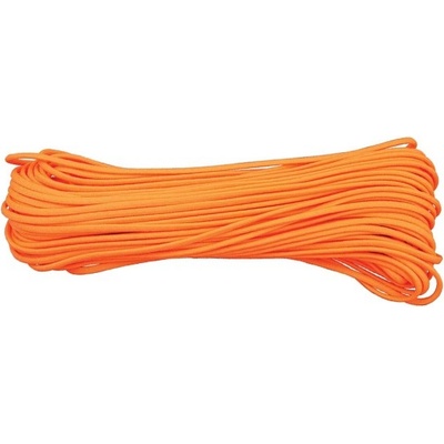 ROTHCO Šňůra PARACORD nylon 550LB 30m 4mm REFLEXNÍ ORANŽOVÁ