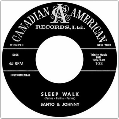 SANTO & JOHNNY - Sleepwalk Limited Edition +6 Bonus Tracks LP