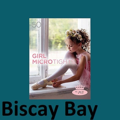 Dievčenské pančuchy Girl Micro 50 den biscay bay