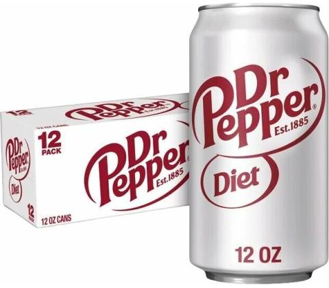 Dr Pepper Zero 12 x 355 ml