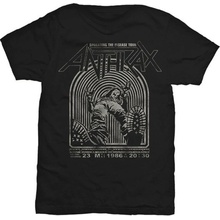 Anthrax tričko Spreading the disease Unisex Black